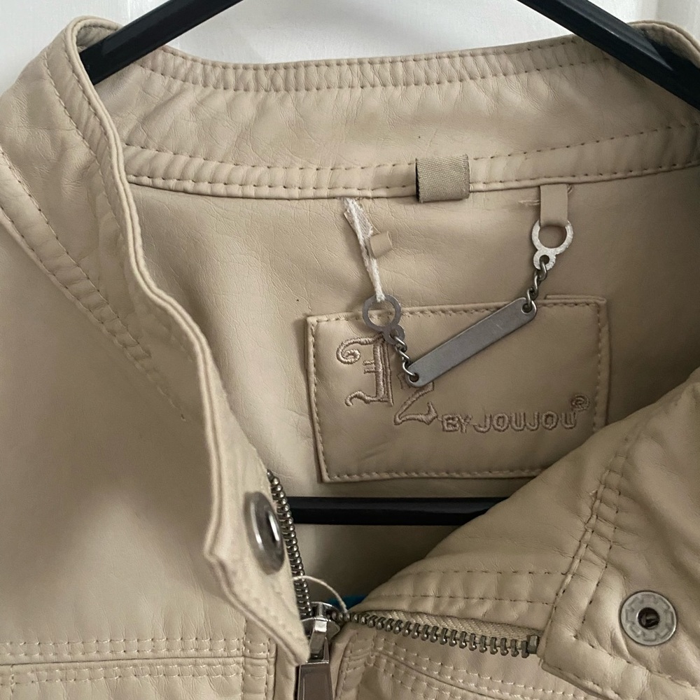 Faux leather jacket - Picture 2 of 4